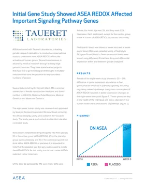 First page of Gene-expression study summary