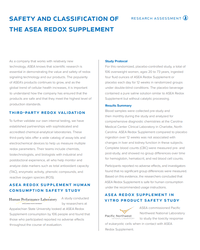 Redox Safety Studies